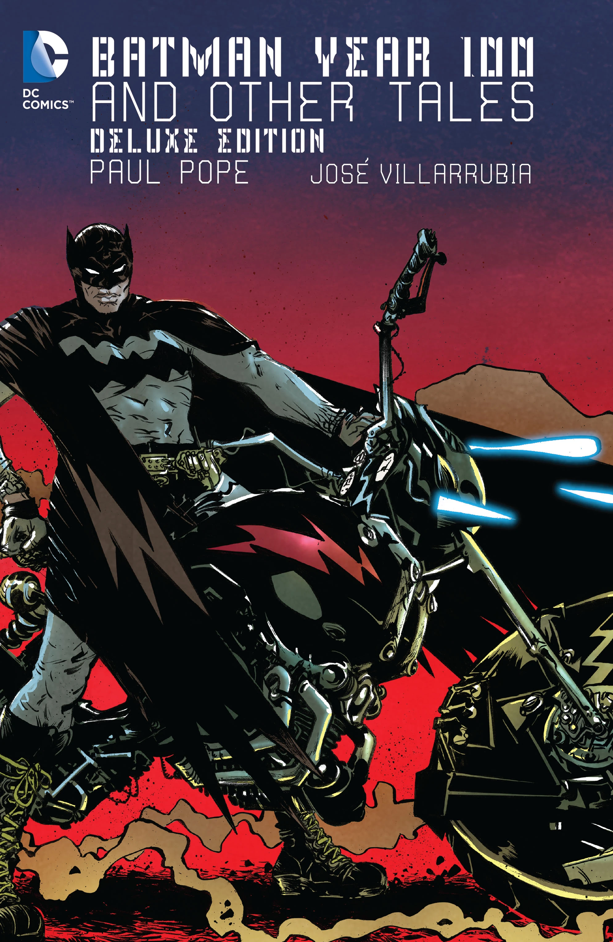 Batman: Year 100 & Other Tales Deluxe Edition (DC, 2015) cover